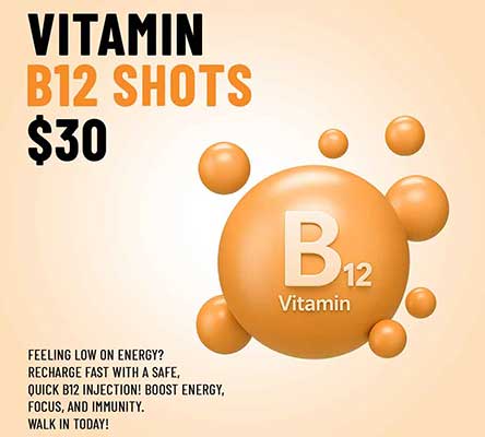 Vitamin B12 Shots at enTrust Immediate Care houston, TX