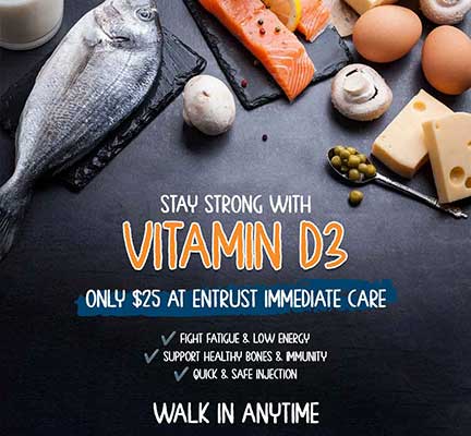Vitamin D3 at enTrust Immediate Care houston, TX Vitamin D3 at enTrust Immediate Care houston, TX