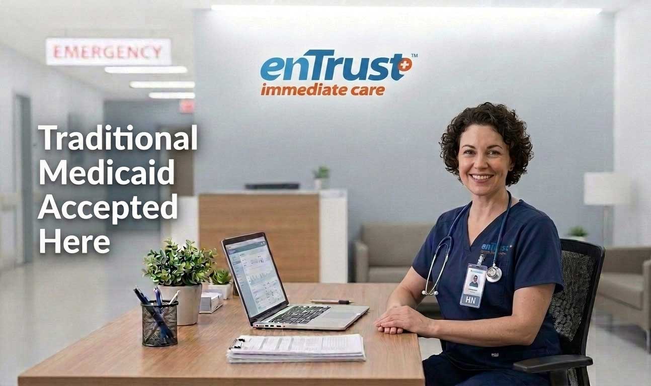 enTrust Immediate Care Houston, TX now accepts Traditional Medicaid